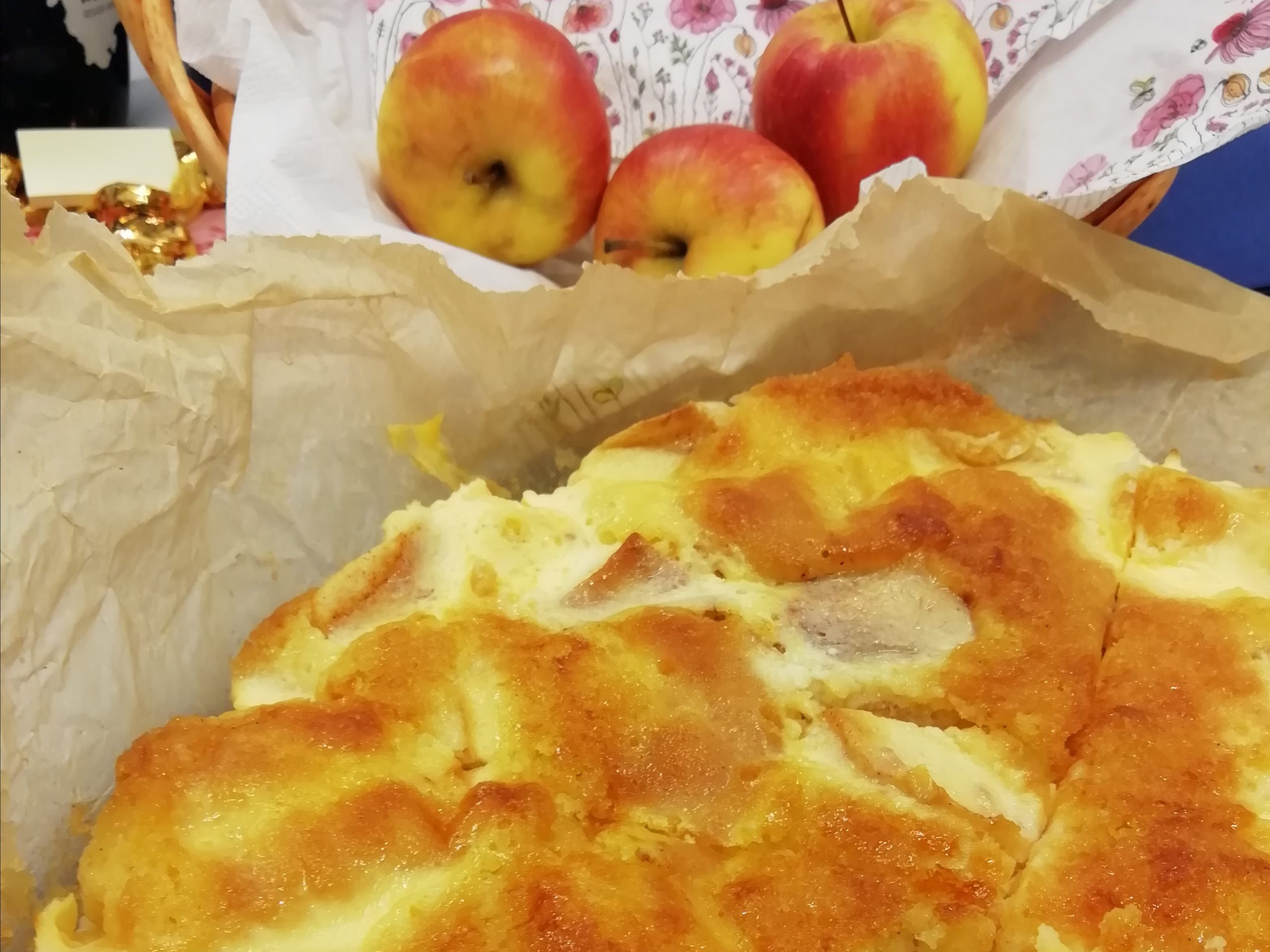 Apfel-Sahne-Kuchen